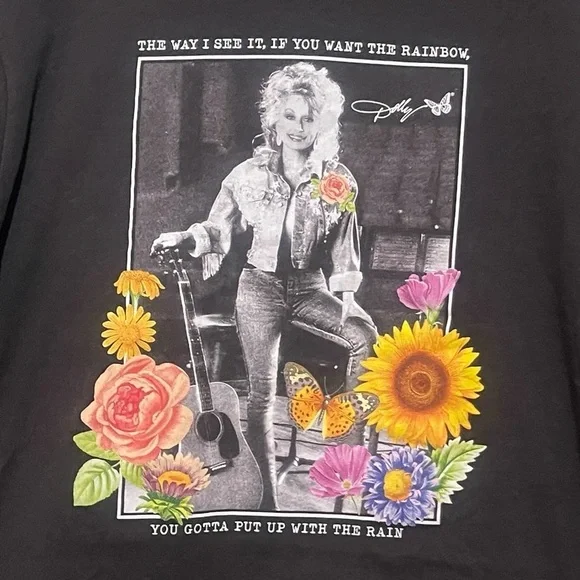 Dolly Parton Women’s T-Shirt - Black - Picture 5 of 5